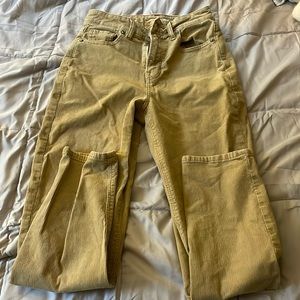 American eagle corduroy, khakis size 0